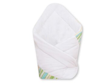 Baby Wrap for Babies Soft- Basic Stripes Green