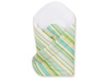 Baby Wrap with Stiffening- Basic Stripes Green