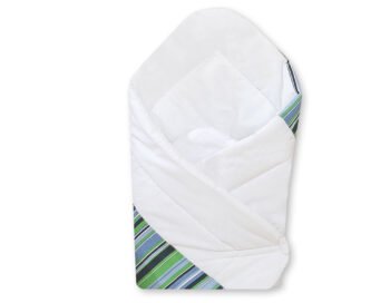 Baby Wrap for Babies Soft- Basic Stripes Navy