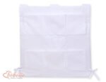 Organizer with Pockets- Hearts White