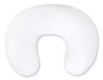 Pillow Croissant Pillow for Nursing Bean Pillow+Removable Cover - White