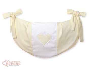 Organizer- Bag for Toys- Hearts Cream