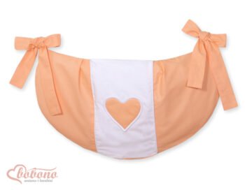 Organizer- Bag for Toys- Hearts Peach