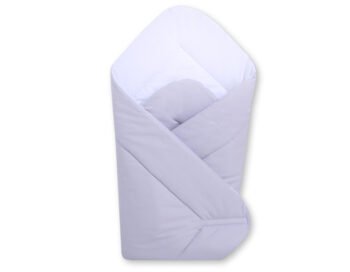 Baby Wrap Stiffened- Hanging Hearts Gray