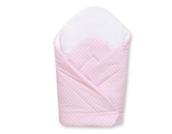 Baby Wrap for Babies Stiffened - Basic Check Pattern Pink