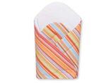 Baby Wrap with Stiffening- Basic Stripes Pomranczowe