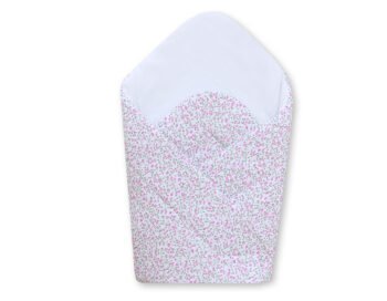 Baby Wrap Stiffened- Hanging Hearts Meadow Pink