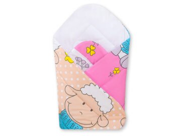 Baby Wrap Soft- Basic Lambs Pink-Beige