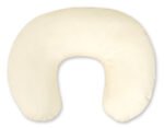 Pillow Croissant Pillow for Nursing Bean Pillow+Removable Cover - Cream