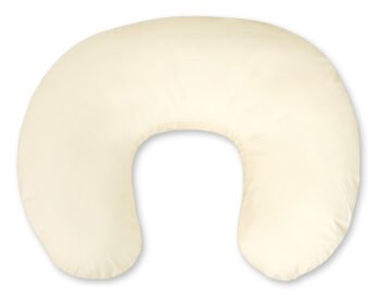 Pillow Croissant Pillow for Nursing Bean Pillow+Removable Cover - Cream