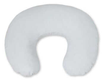 Pillow Croissant Pillow for Nursing Bean Pillow+Removable Cover - Gray