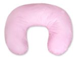 Pillow Croissant Pillow for Nursing Bean Pillow+Removable Cover - Dots for Pink