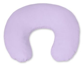 Pillow Croissant Pillow for Nursing Bean Pillow+Removable Cover - Purple