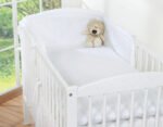 Bedding 3-Pc 120x90 - Hearts White