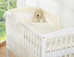 Bedding 3-Pc 120x90 - Hearts Cream