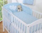 Bedding 2-Pc 120x90 - Hearts Meadow Blue