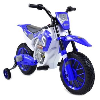 Mega enduro motorbike 12V (suspension, soft tyres)