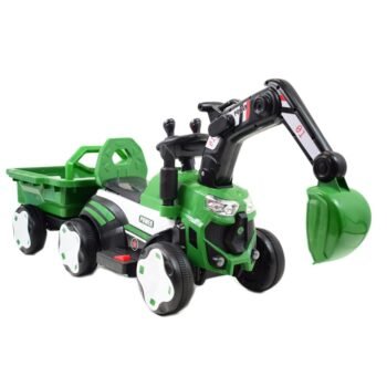 Digger 6V with bucket and tipping trailer
