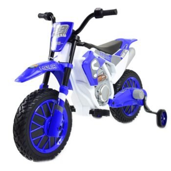 Mega enduro motorbike 12V (suspension, soft tyres)