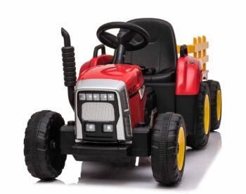 Tractor 12V "Blow" with trailer (remote, soft tyres)
