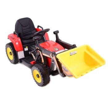 Tractor 12V "Blow" with digger bucket (remote, soft tyres)