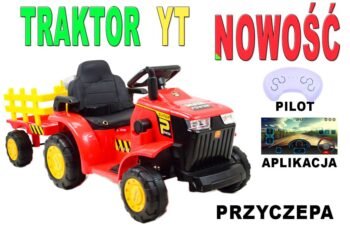 Tractor 6V with trailer (remote, app)