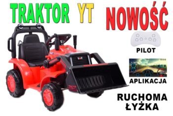 Tractor 6V with digger bucket (remote, app)