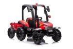 AgriPower 24V Ride-On Tractor with Trailer – Red