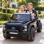 Ford Super Duty F450 24V Electric Ride On Jeep Black