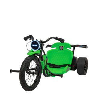 Drift 24V Electric Ride On Trike Green