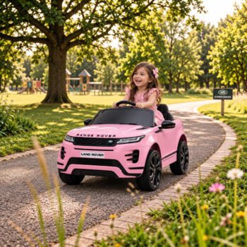 Range Rover Evoque 12V Electric Ride On Jeep Pink