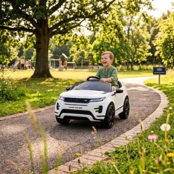 Range Rover Evoque 12V Electric Ride On Jeep White