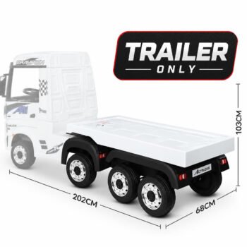 Mercedes Actros Trailer White